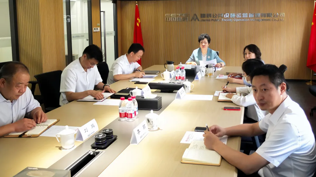 孙英调研集团所属建科运营